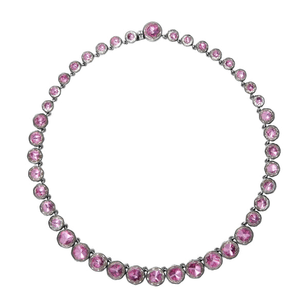 Catherine Round Rivière in Rose