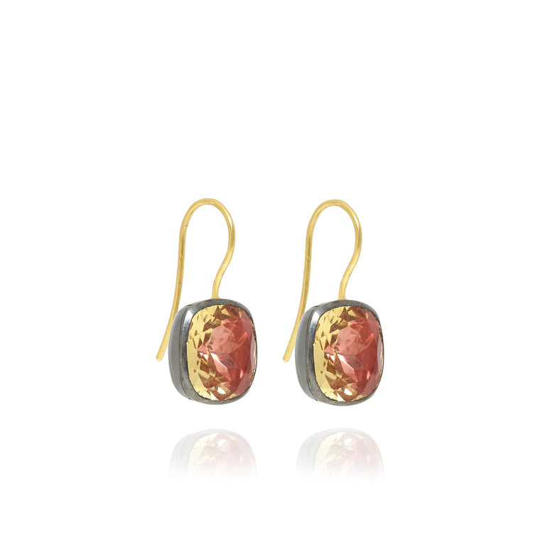 alt_Luzia_button_earrings_yellow_citrine-side-view img-lifestyle