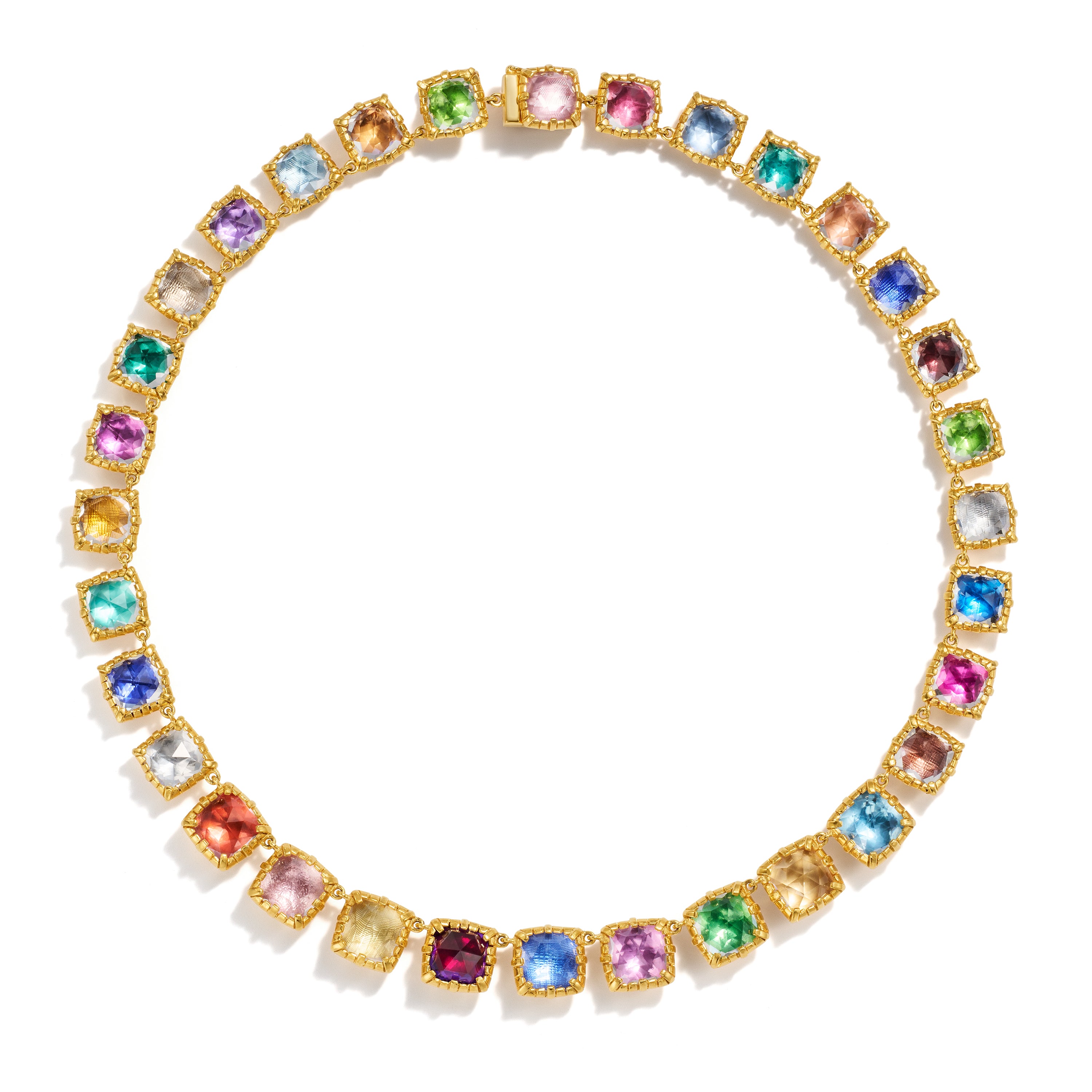 The Palette Graduated Rivière (Black Rhodium or Yellow Gold Wash)