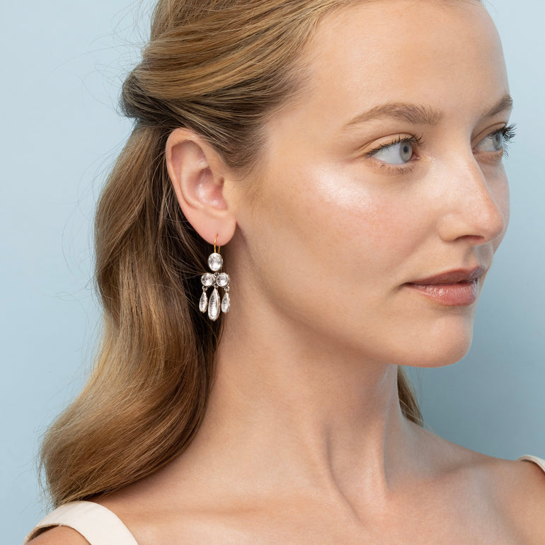 alt-L&HBride-girandole-earrings-veil-white-rhodium-model img-lifestyle