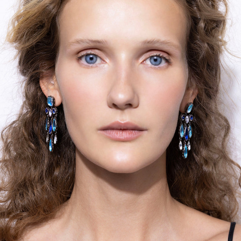 alt-catherine-long-girandole-earrings-multi-blue-model img-lifestyle