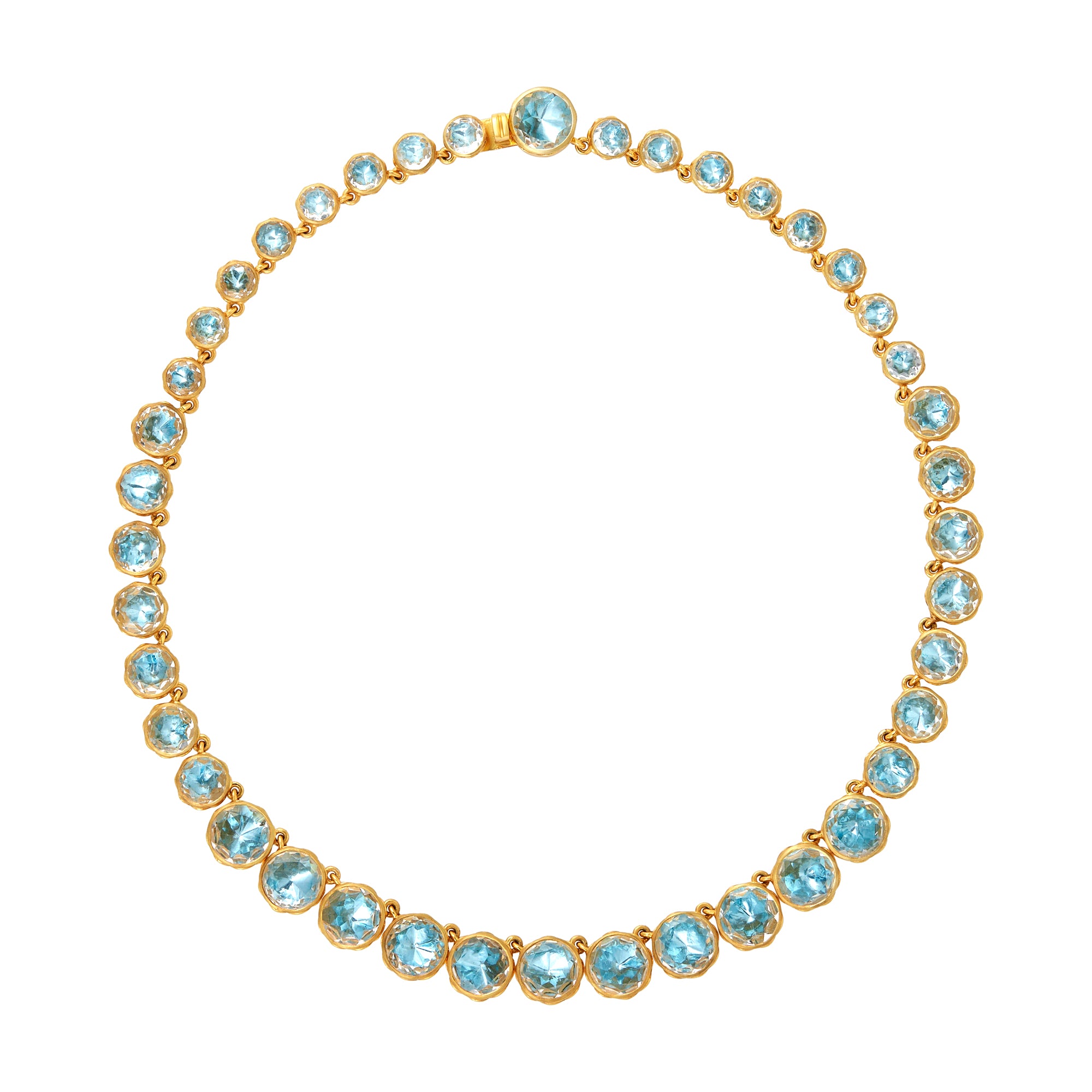 Catherine Round Rivière (Black Rhodium or Yellow Gold Wash) – Larkspur ...