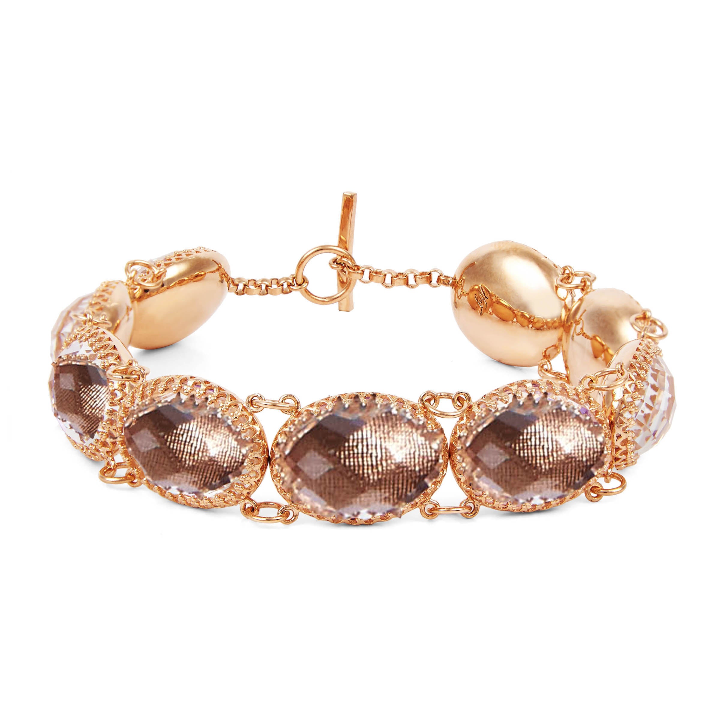 Lily Bracelet (Black Rhodium or Rose Gold Wash)