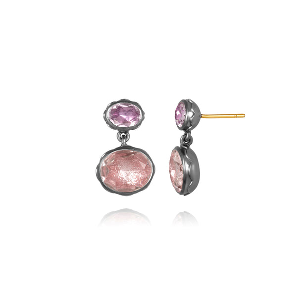 alt-catherine-double-oval-earrings-rose-blush-black-rhodium-halfview