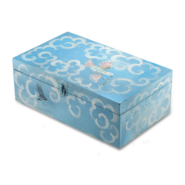 Clouds Handpainted Box