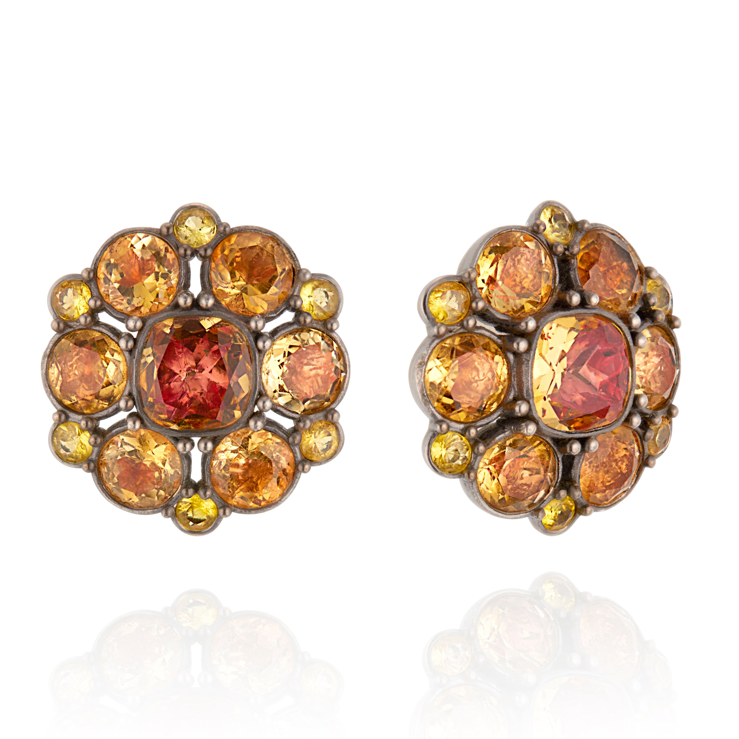 Earrings & Studs | Beautiful Yellow Stone Traditional Earrings | Freeup