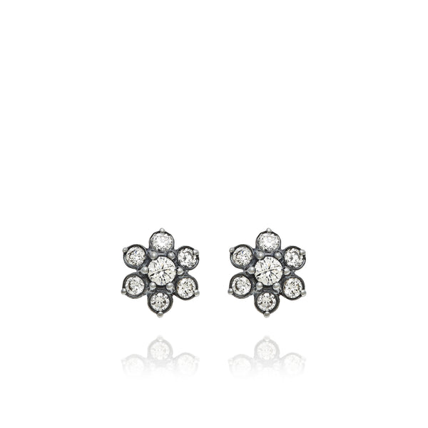 Estrela Diamond Post Earrings