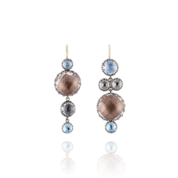 Sadie Mis-Matched Bubble Earrings